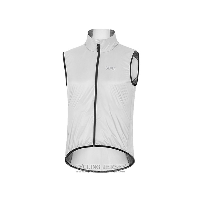 2021 Wind Vest Gore White Short Sleeve And Bib Short